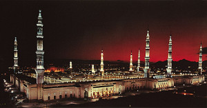 The Prophet Muhammad’s (SAW) Mosque in Madinah.